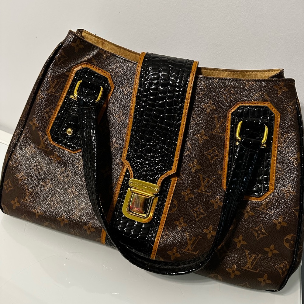 Gorgeous Brown and Black Women's Bag